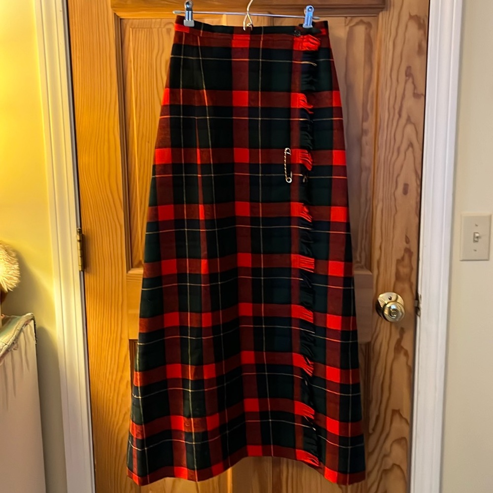 Vintage Pendleton Wool Skirt